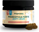 Anti Jeuk & Poten likken snoepjes (zonder kip/vlees) | Probiotica Forte | 100% Natuurlijk | Tegen Honden Jeuk | Hondensupplementen | Hondensnacks | Geschenk bij elke bestelling | 60 hondenkoekjes