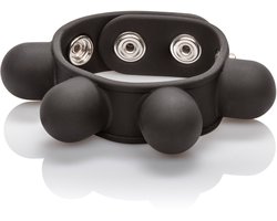 CalExotics - Weigted Ball Stretcher - Rings Zwart