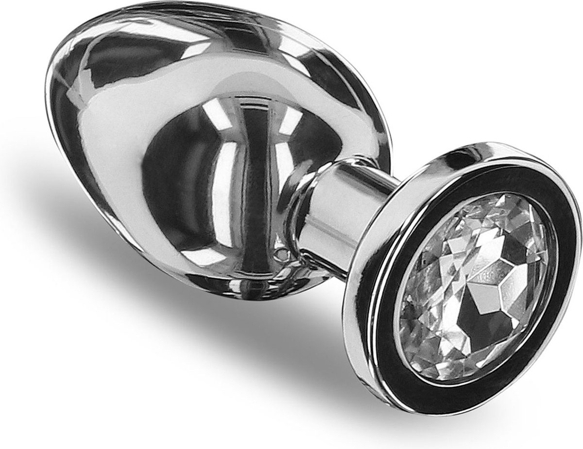 Goedkoopste Anaal Weighted Steel Butt Plug - S Zilverkleurig