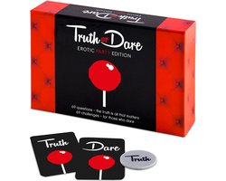 Tease & Please Truth or Dare Erotic Party Edition - EN Rood - Erotisch Bordspel