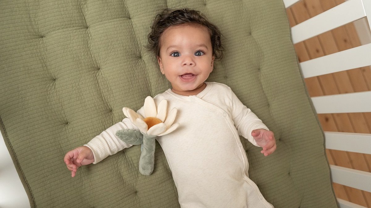 Little Dutch - Rammelaar bloem - Little Farm - baby speelgoed — afbeelding 6