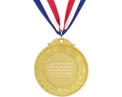 Akyol - je scheten stinken! maar tot de dag dat ze mijn dood worden zal ik van je houden! ik denk niet dat ik meer heb medaille goudkleuring - Liefde - valentijnsdag - cadeautje - verjaardagscadeau - verjaardag - cadeau voor vriendin/vriend - cadeau