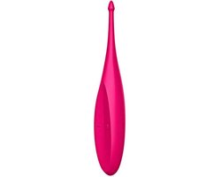 Foto: Satisfyer oplegvibrator tip vibrator twirling fun 17 5 cm waterdicht oplaadbaar lichaamsvriendelijke siliconen