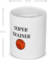 Akyol - super trainer Spaarpot - Sport - coach - basketbal - trainer - geschenk - verjaardag - love gift - 350 ML inhoud