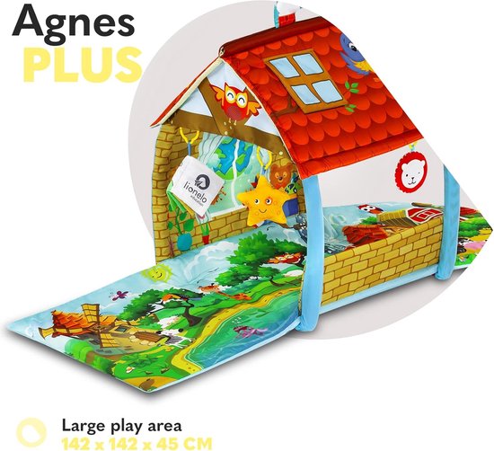 Lionelo Agnes Plus - Speelkleed - 2in1 - Speelgoed - Zeer grote afmeting van Merkloos — afbeelding 5