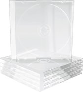 MediaRange | CD Jewelcase | 10.4mm | 1 Disc | Transparant | 100 Stuks