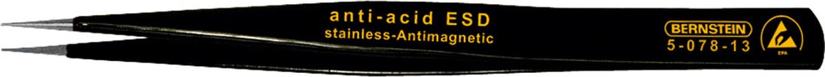 Goedkoopste Bernstein Tools for Electronics 5-078-13 SMD-pincet PSF SA-ESD Beitel 130 mm