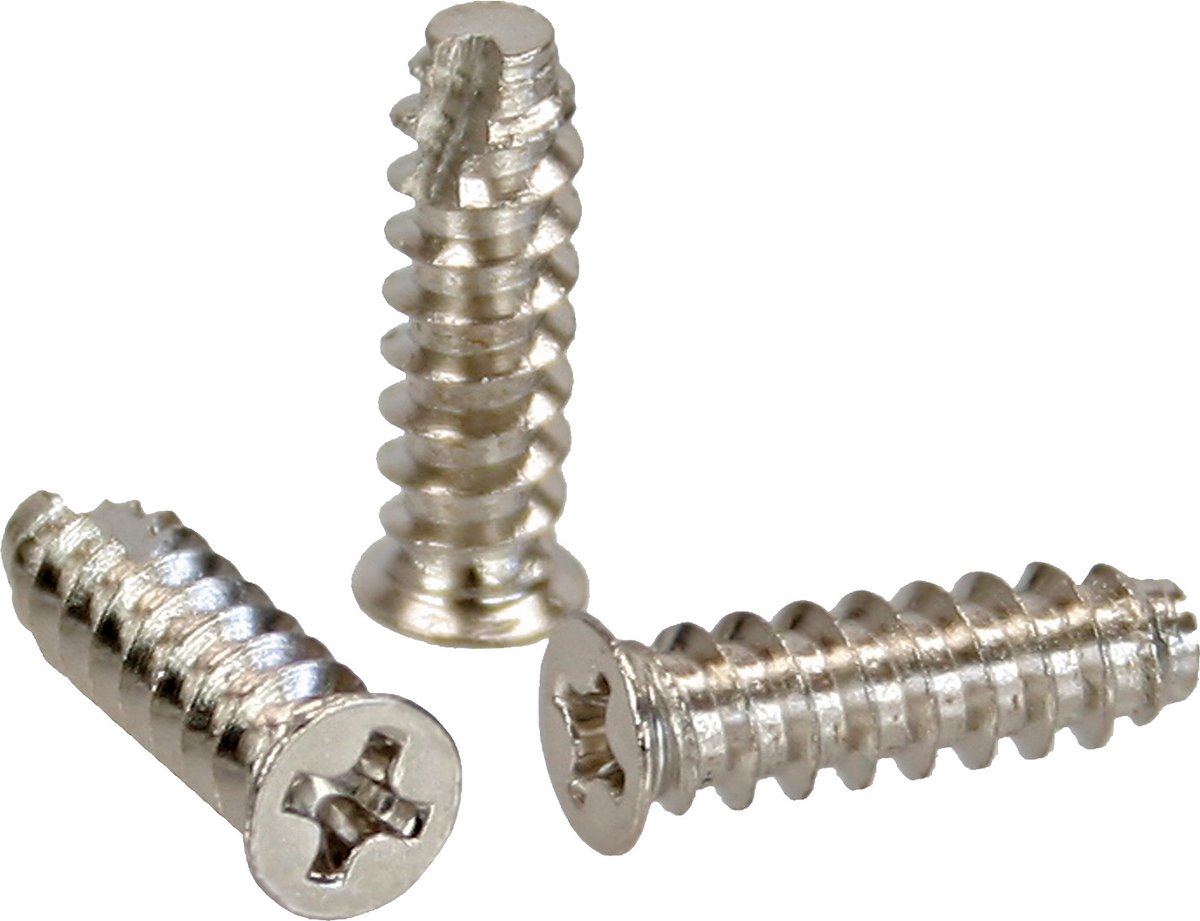 Schroeven voor Ventilator Computerbehuizing - 5 x 16mm - 50 stuks - Zilver