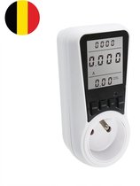Premium Elektriciteitsmeter – Energieverbruiksmeter – Verbruiksmeter – KWH meter – Digitale energiekostenmeter – Voltagemeter - BE