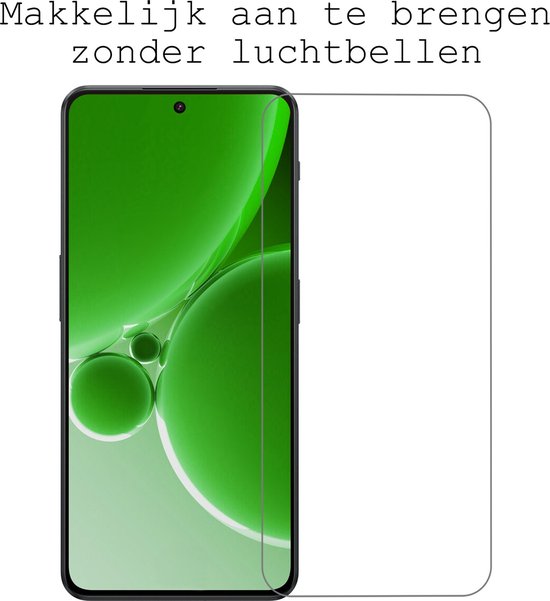 OnePlus Nord 3 Case Bookcase Cover Flip Case Book Cover 2x avec protecteur d'écran - OnePlus Nord 3 Cover Book Case Case - Rose foncé