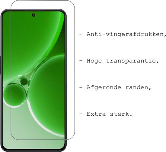 OnePlus Nord 3 Case Bookcase Cover Flip Case Book Cover 2x avec protecteur d'écran - OnePlus Nord 3 Cover Book Case Case - Rose foncé