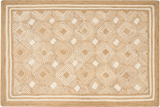 MENGEN - Vloerkleed - Beige - 200 x 300 cm - Jute