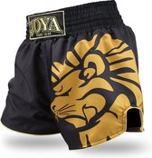 Joya Lion Kickboksbroekje - Zwart met goud - XXS