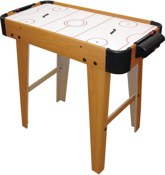 Foto: Air hockey compact tafel met poten voor jongeren uniseks hout eenheidsmaat