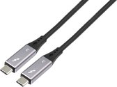 Câble Thunderbolt 3 - USB-C vers USB-C - 100W - 40Gbps - Certifié - 1,5 mètre