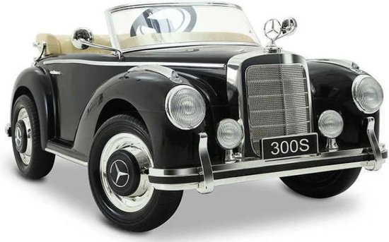Mercedes-Benz 300S - Elektrische Kinderauto - Met Afstandsbediening -Zwart