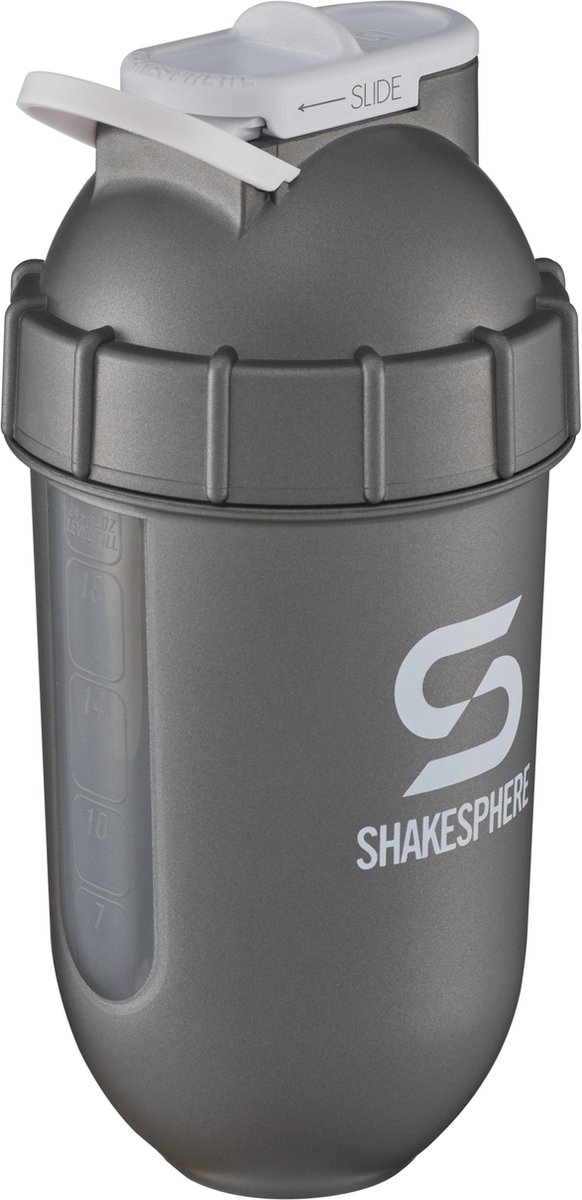 Nutrabio Tumbler VIEW Shaker loop - Shakebeker - proteïne shaker - Shake beker met mixer