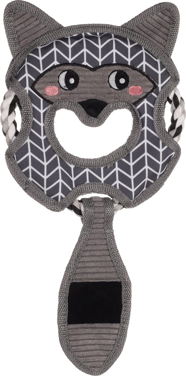 Flamingo Jokko - Speelgoed Honden - Hs Jokko Wasbeer Grijs 39cm - 1st - 135414 - 1st
