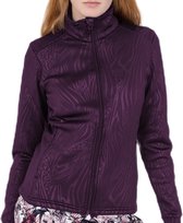 Func Factory dames Technische Fleece Jasje Jade aubergine 38