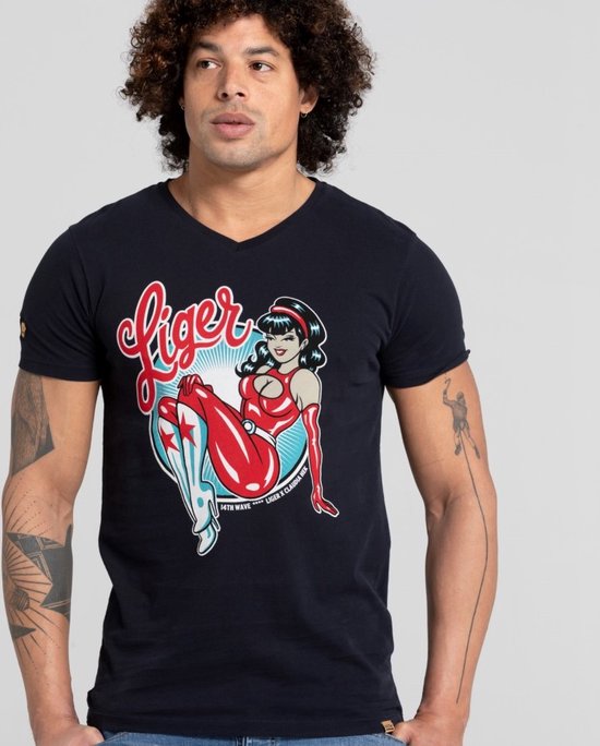 LIGER - Edition Limited à 360 exemplaires - Claudia Hek - Pin up - T-Shirt - Taille S