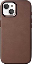 Bio Leather Case MagSafe - iPhone 15 Plus - Bruin