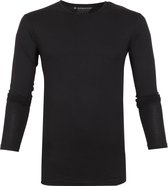 Garage - Basic Longsleeve T-Shirt Stretch Zwart - Heren - Maat 3XL - Body-fit