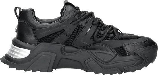Steve Madden Kingdom Sneakers Laag - zwart - Maat 36