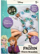 Disney Frozen - Elsa - Tassel Bracelets - DIY armbanden - 1 bedel - 2 kwastjes - 1 sticker - en meerdere kralen - elastiek - knutselen - creatief - schoenkado - sinterklaas - kerst - kado - cadeau - verjaardag