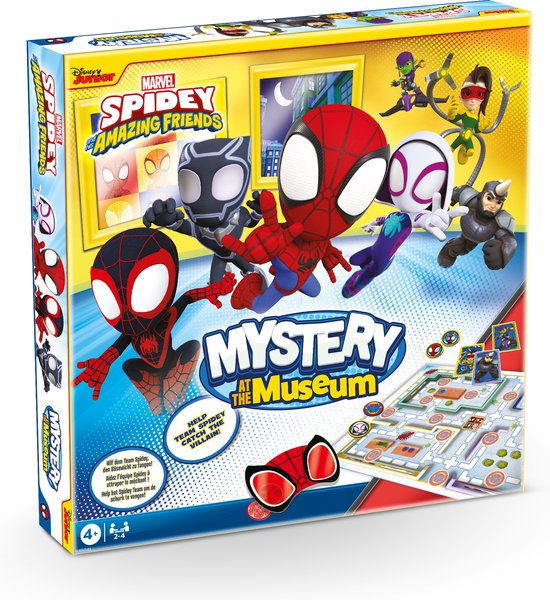 Shuffle Spidey - Mystery at the Museum, Bordspel, Disney - Kinderen - 4 ...