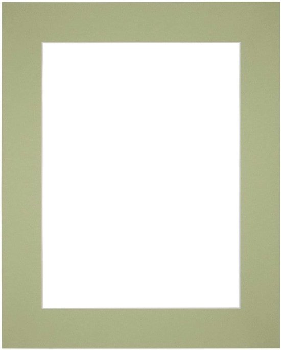 Votre Déco Passe-Partout - Format cadre 24x30cm - Format photo 12x18 cm - Vert menthe