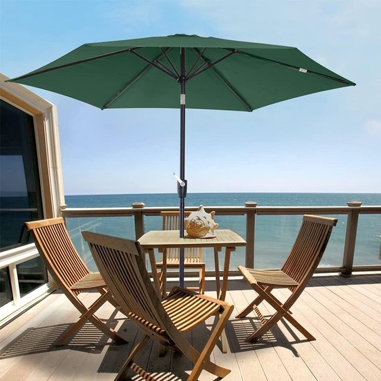 Vervanghoes voor parasol N23, parasolhoes vervangende hoes, 2x3m rechthoekige stof/textiel 4,5kg UV 50 ~ bordeaux