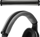 kwmobile cover voor koptelefoon hoofdband - geschikt voor AudioTechnica ATH M50X / M50 / M40X / M40 / M30X / M20X - Koptelefoon band hoes van neopreen - In grijs