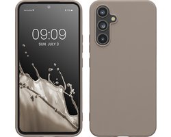kwmobile telefoonhoesje geschikt voor Samsung Galaxy A54 5G - Hoesje voor smartphone - Back cover in taupe