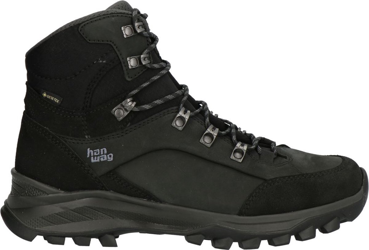 Hanwag Banks GTX Wandelschoenen Heren Asphalt 39.5 Zwart