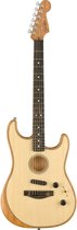 Fender AM Acoustasonic Stratocaster Natural - Akoestische gitaar