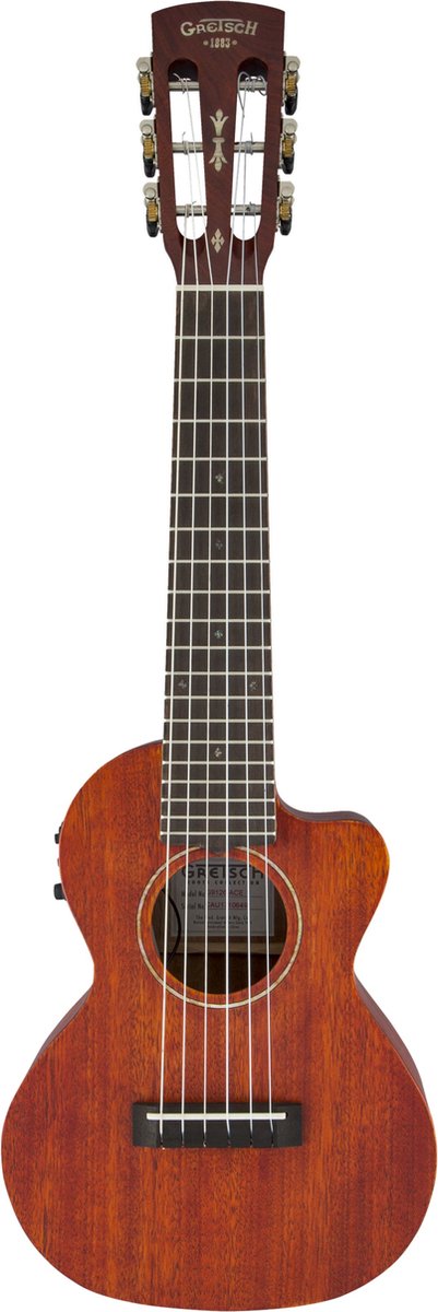 Gretsch G9126 A.C.E. Guitar-Ukulele elektrisch-akoestische guitarlele met gigbag
