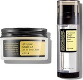 COSRX Snail Radiance Dual Essence 80ml + Snail Cream 100ml Korean Beauty Skincare Set - Niacinamide 5% - Snail Filtrate 74.3% - Power Boost Skin - Huidverzorging Routine Glowy Clear Skin