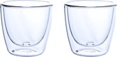 Villeroy & Boch Dubbelwandige glazen voor warme en koude dranken - 80 ml - Set van 2 glazen