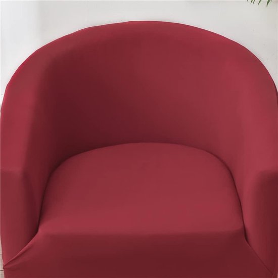 Martina Home Bankovertrek Elastisch Model Emilia 1 Space bordeaux