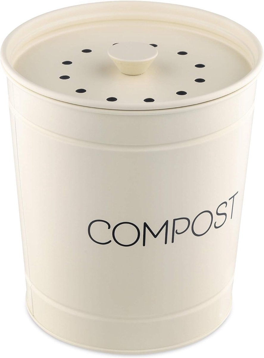 Poubelle à Compost de Table 3l filtre charbon sans Odeur