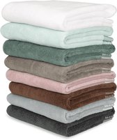 Kayori Yu - Serviette de douche - 70x140 - Gris argenté