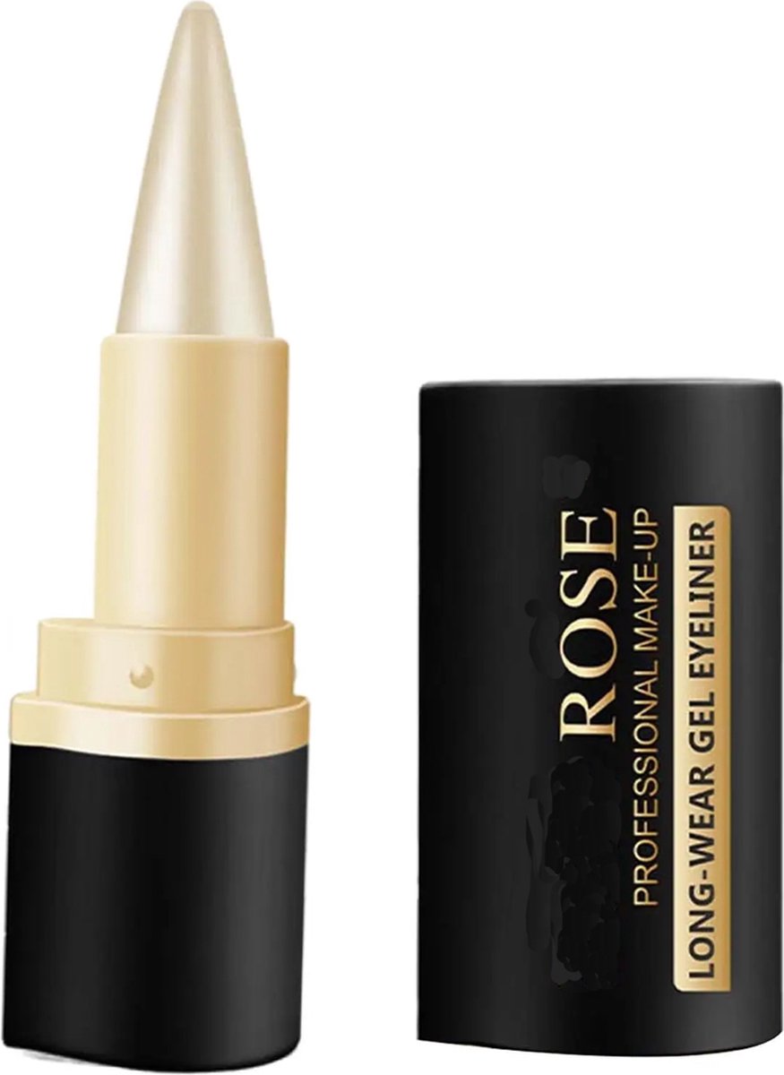 DW4Trading Watervaste Zilver kleurige Eyeliner/Eyeshimmer - Gel - Kegelvormig