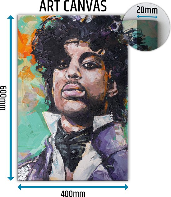 Prince canvas schilderij 40x60 cm
