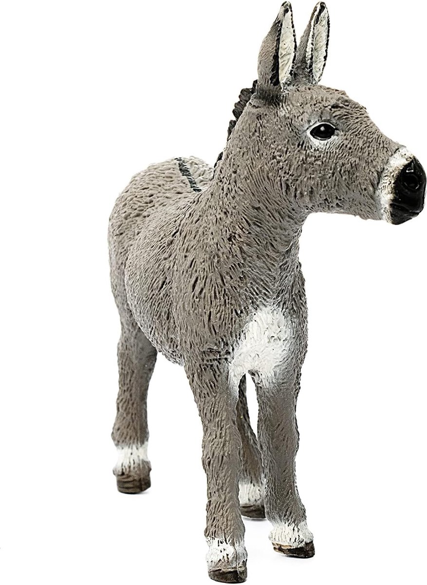 schleich FARM WORLD - Ezel - Speelfiguur - Kinderspeelgoed voor Jongens en Meisjes - 3 tot 8 jaar - 13772 — cadeau in Spellen & Speelgoed - foto 8