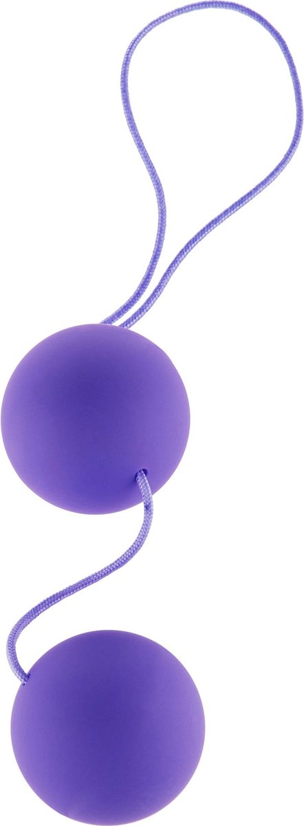 Goedkoopste ToyJoy Funky Love Balls - Vaginale Balletjes - Paars - Ø 35 mm