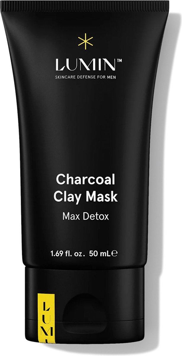 Goedkoopste Lumin Charcoal Clay Mask Max Detox 50 ml. | Face Mask