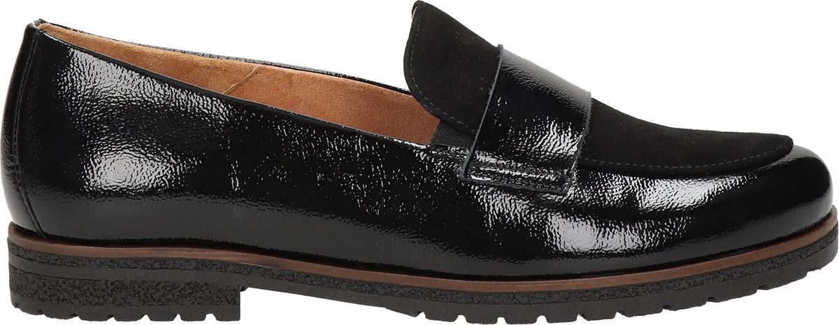 Gabor dames loafer - Zwart - Maat 44