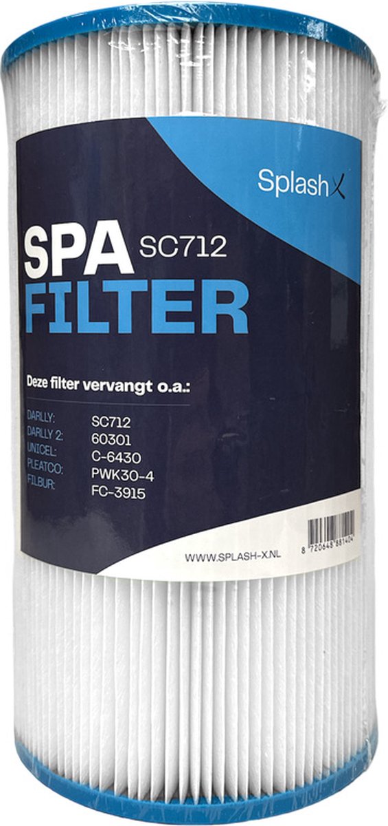 Splash-X spa filter - SC712 (C-6430) - Filter voor spa