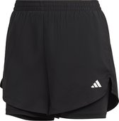 adidas Performance AEROREADY Made for Training Minimal Two-in-One Short - Dames - Zwart- XS