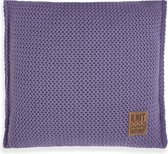 Coussin Knit Factory Maxx - Violet - 50x50 cm